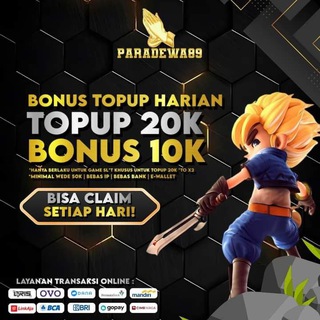 BONUS DEPOSIT PARADEWA89 Telegram Group Link