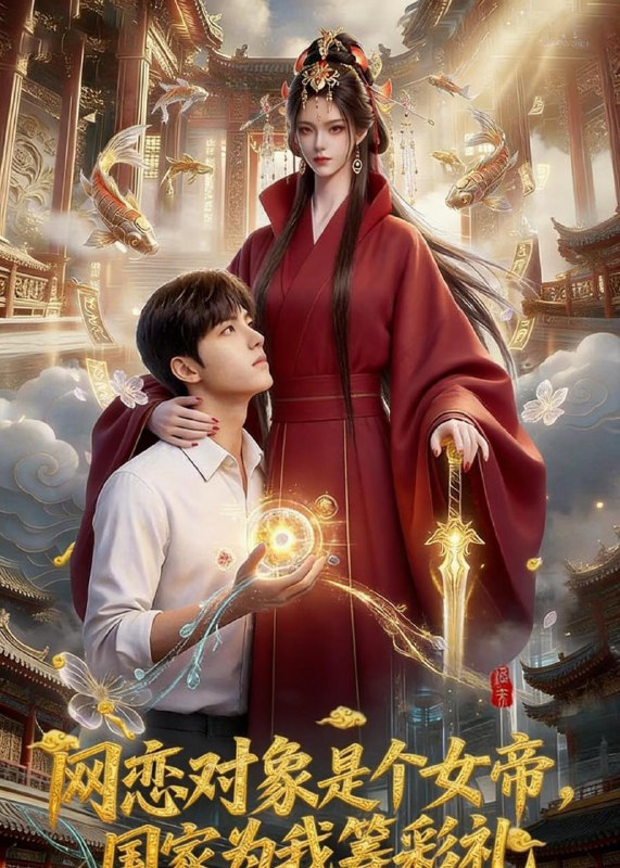 网恋对象是个女帝，国家为我筹彩礼（68集）Ai短剧