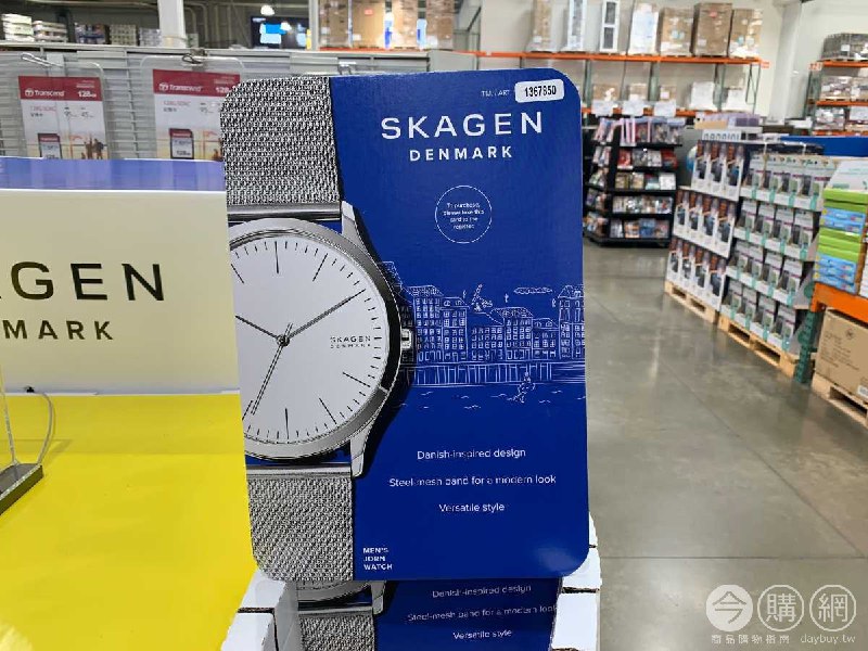#Costco好市多1月新品通知SKAGEN 男錶-不鏽鋼銀色網狀錶帶 #367850
