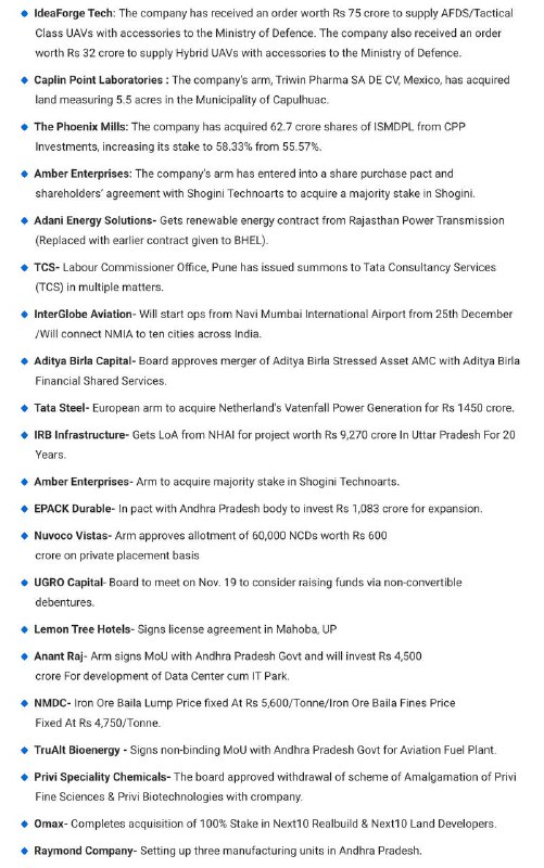 STOCKS TO WATCHSTOCKS TO WATCH