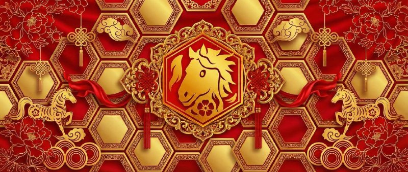 🍊🧨 恭喜發財！🧨🍊祝大家一馬當先🐴，馬到功成🐎！