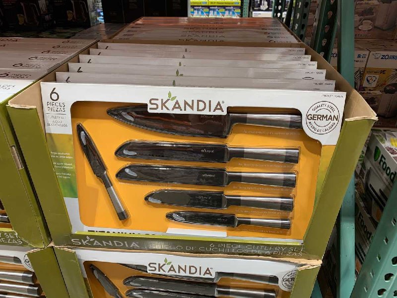 #Costco好市多7月新品通知SKANDIA 不鏽鋼刀具六件組 #126838