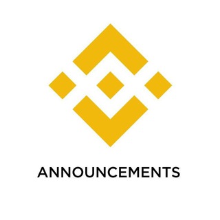 Telegram profile photo for Binance Announcements