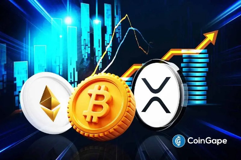 עדכון שוק קריפטו: BTC, ETH ו-XRP תחת לחץ! תחזית המחירים ו- מתהדקת כאשר רמות התמיכה העיקריות נכנסות ללחץ. לד…