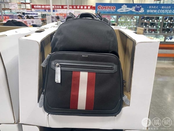 #Costco好市多07月新品通知BALLY 男紅白條紋雙肩背包 #132615