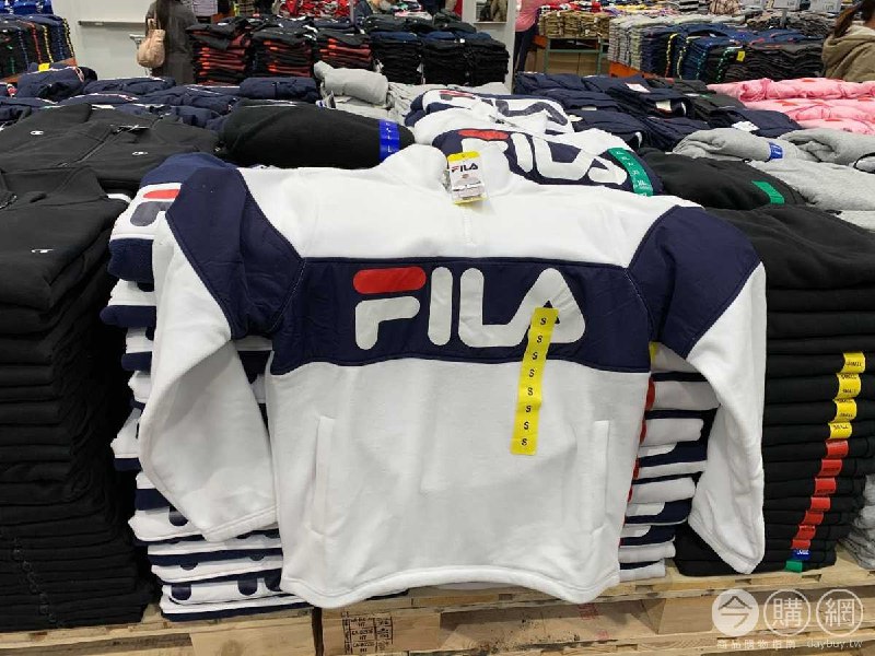 #Costco好市多11月新品通知FILA 男1/2拉鍊長袖上衣 #1429358