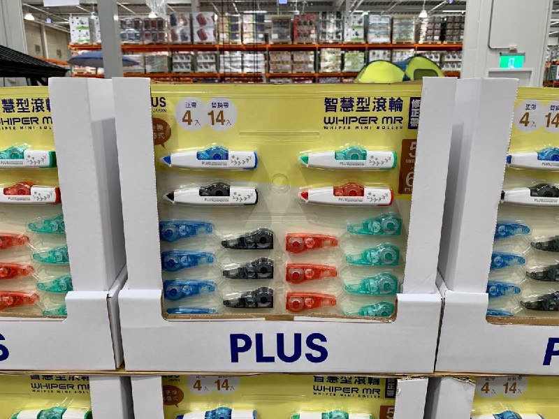 #Costco好市多8月新品通知PLUS 智慧滾輪修正帶長度六公尺 #126691