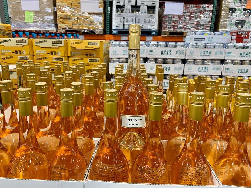 #Costco好市多1月新品通知#未成年請勿飲酒STUDIO BY MIRAVAL 法國RIVIERA粉紅酒 #124460