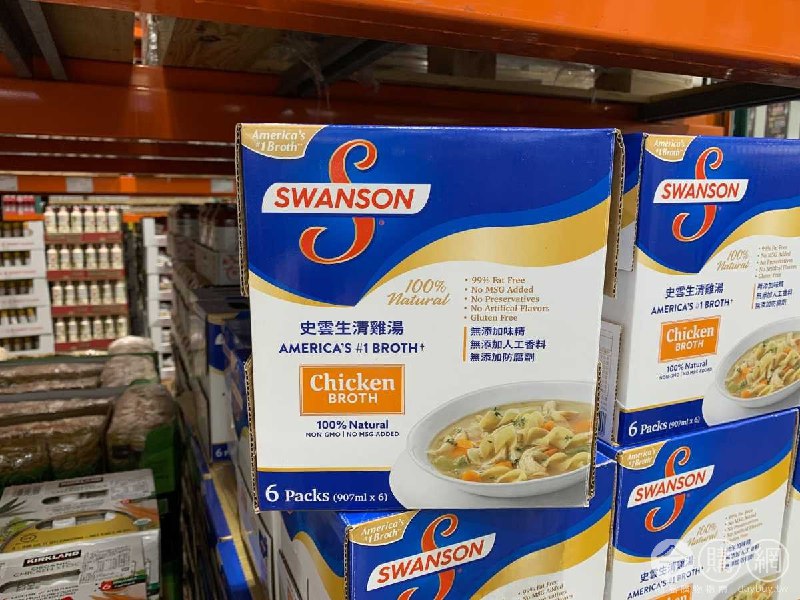 #Costco好市多10月新品通知SWANSON 史雲生清雞湯 #1276723