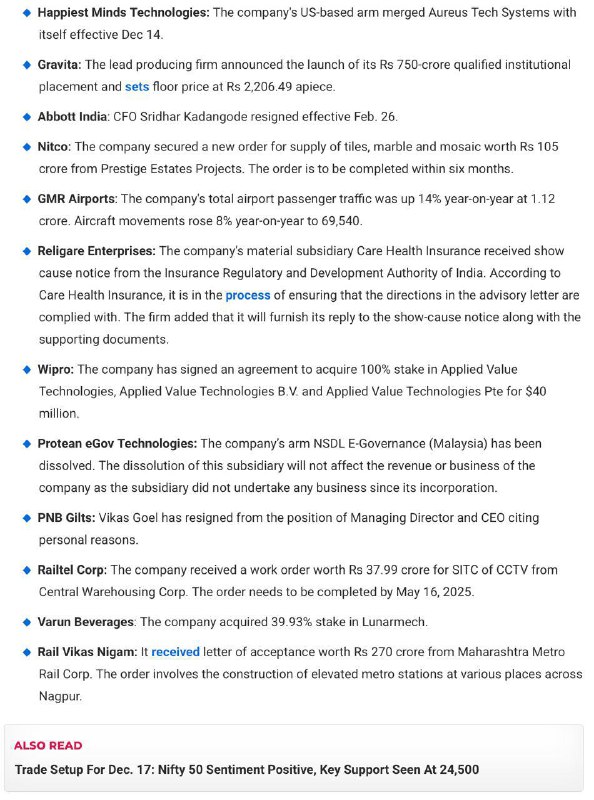 Stocks to WatchStocks to Watch