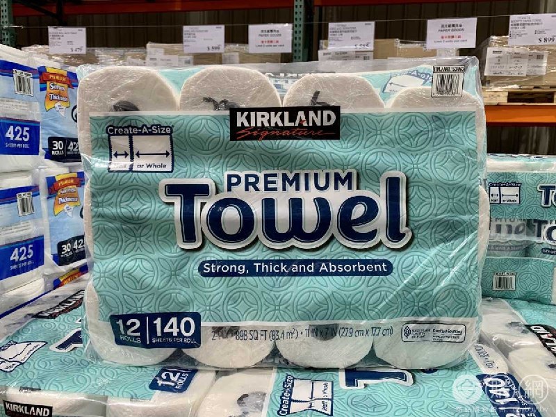 #Costco好市多07月新品通知KS 兩層隨意撕特級廚房紙巾 #1507060