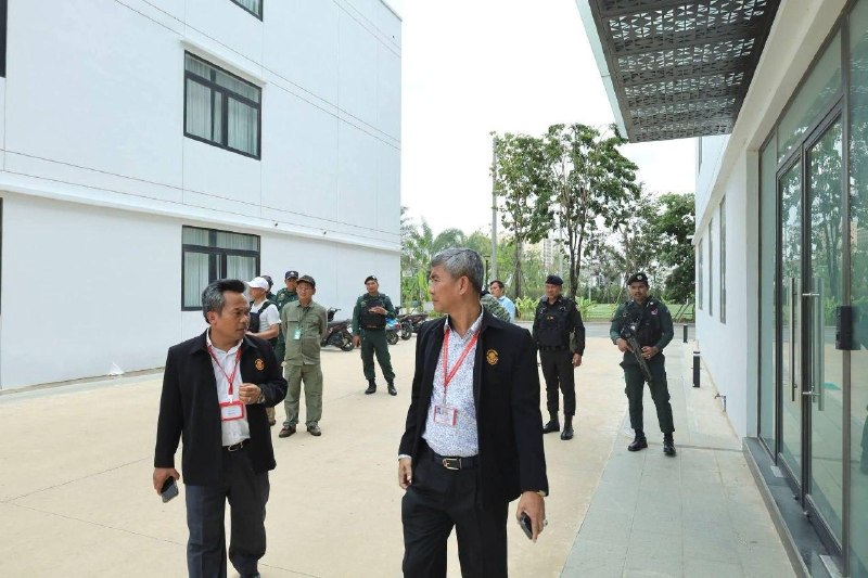木牌大事件：木牌双赢赌场继续搞电诈 3栋楼被封 9月3日 柴桢省执法人员突查巴域配图