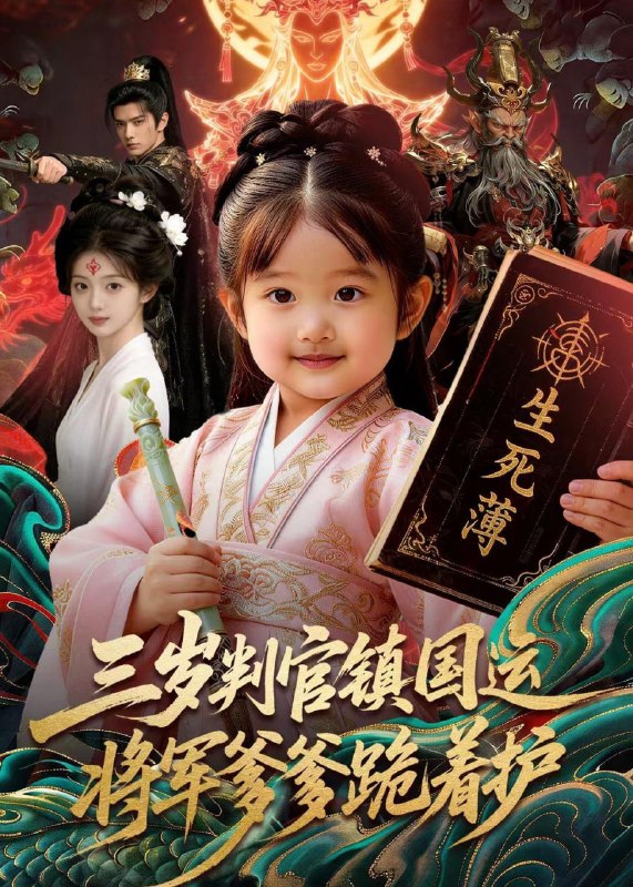 三岁判官镇国运，将军爹爹跪着护（60集）Ai短剧