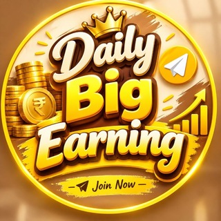 Telegram profile photo for Daily Big Earning [ OFFICIAL ]