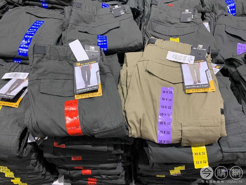 #Costco好市多2月新品通知BC CLOTHING 男兩段式休閒長褲 #1272210