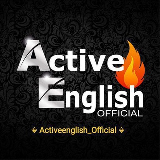 Active English Official Telegram channel profile photo