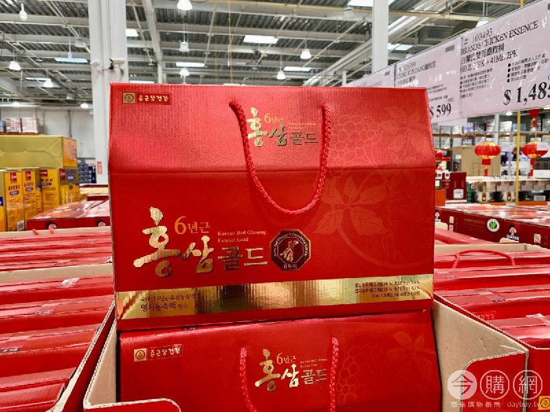 #Costco好市多1月近期新品通知鐘根堂六年根紅蔘液禮盒 #926399