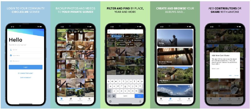 #开源 #相册🖼️ Circled.me - 一个开源的照片、视频备份系统Circled.me 主打一个高性能，低 CPU 及内存占用支持 S3 兼容服务、推送通知、相册分享、聊天功能等，可以在 iOS、Android 上使用📑相关阅读▫️Immich  - 一个开源的照片和视频备份系统▫️PhotoPrism - 一款 AI 驱动的开源照片管理程序📮投稿    📢频道    💬群聊    🔎索引