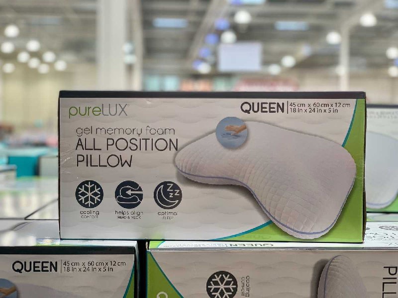 #Costco好市多1月新品通知PURELUX 舒適凝膠工學記憶枕 #622772