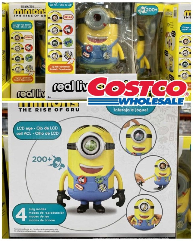 Costco出現MINIONS小小兵機器人，BABANANA~~😎新商品情報連結 