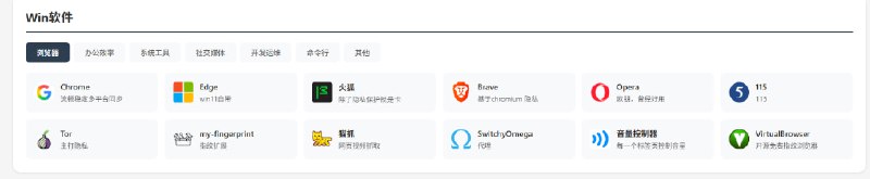 姿势导航 更新120多个常用软件地址，多数是自己常用  