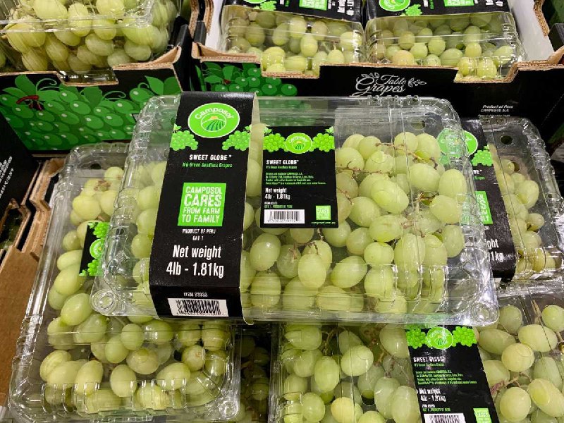 #Costco好市多01月新品通知袐魯無籽綠葡萄 #283333