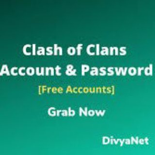 Free clash of clans accounts Telegram Group Link