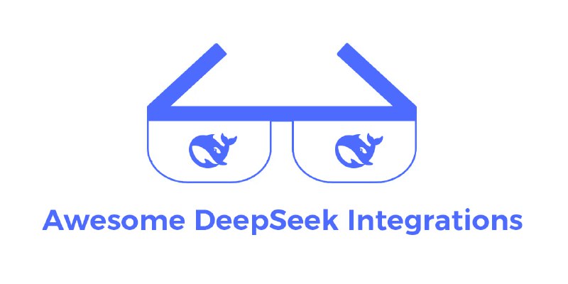 #deepseek #AI⭐ DeepSeek 实用集成该项目由 DeepSeek 官方发布，整理了众多可接入 DeepSeek 模型的各类软件☀️ 另外，免费领取阿里云百炼平台的百万 tokens！📮投稿    📢频道    💬群聊    🔎索引