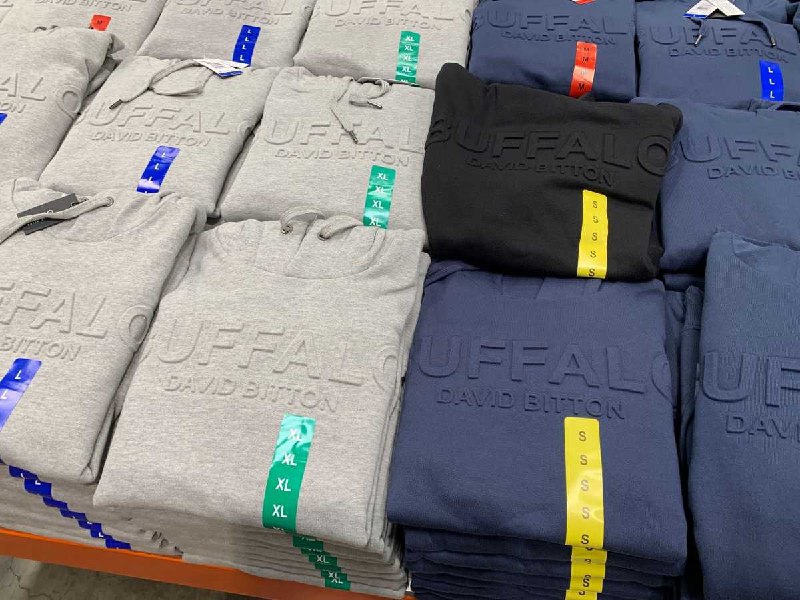 #Costco好市多8月新品通知BUFFALO 男連帽長袖上衣 #126766
