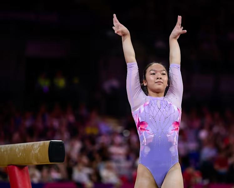 16-year-old gymnast Amanda Yap has won Singapore's first Glasgow Commonwealth Games medal.