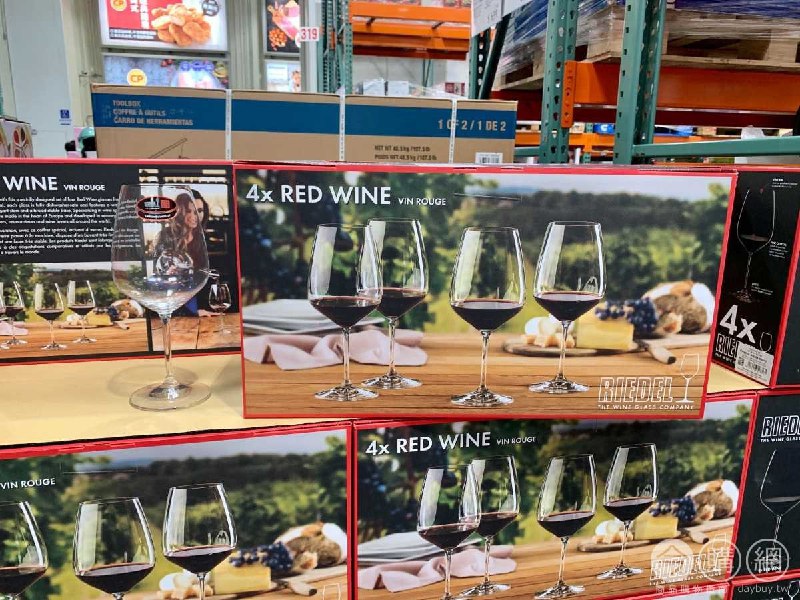 #Costco好市多12月新品通知RIEDEL 德國製玻璃紅酒杯4件組 #128416