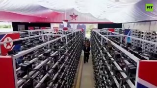 המנהיג העליון של צפון קוריאה קים ג'ונג-און השתתף ב"תערוכה לפיתוח טכנולוגיית תעופה בלתי מאוישת - 2026, DPRK"…