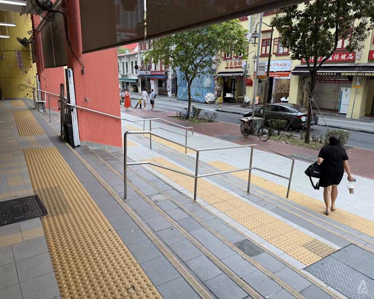 Slips, falls and stuck wheels: Residents raise concerns over tactile tiles in HDB estates, following a review by the Land Transport Authority to replace such tiles at pedestrian crossings.