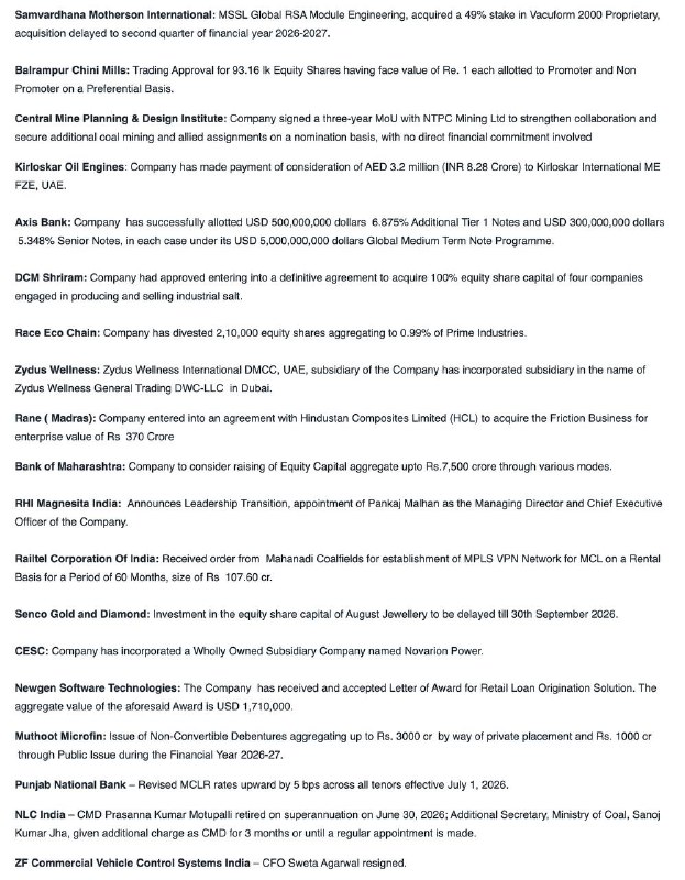 STOCKS TO WATCHSTOCKS TO WATCH