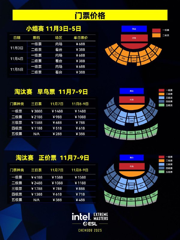 IEM成都公布售票