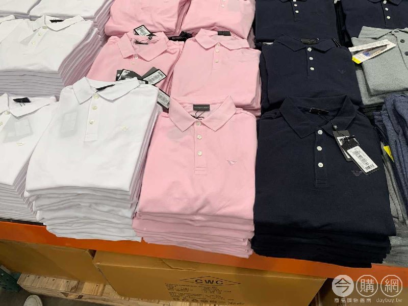 #Costco好市多7月新品通知EMPORIO ARMANI 男短袖POLO衫 #632512