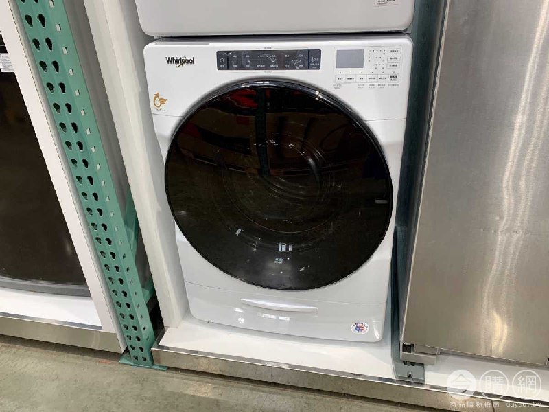 Costco折價通知01/10前 折 3900元 WHIRLPOOL F/L 17KG滾筒變頻洗衣機 #128023