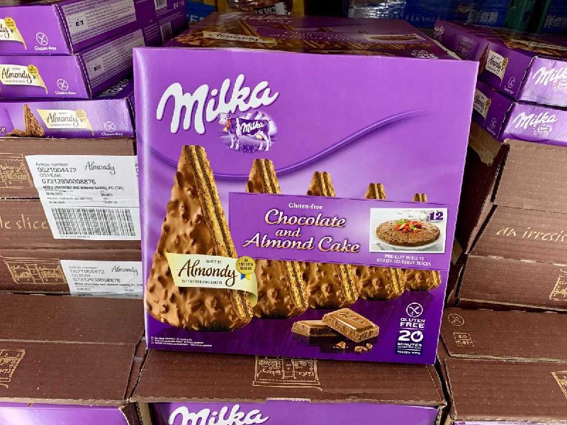 #Costco好市多10月新品通知ALMONDY 冷凍牛奶巧克力蛋糕 #127846