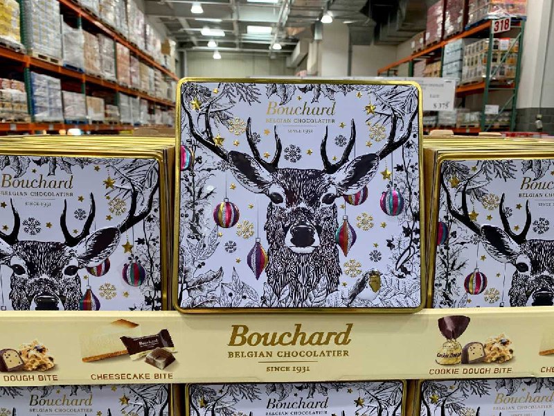 #Costco好市多11月新品通知#1篇FB社團開箱BOUCHARD 曲奇餅起司巧克力組合 #121240