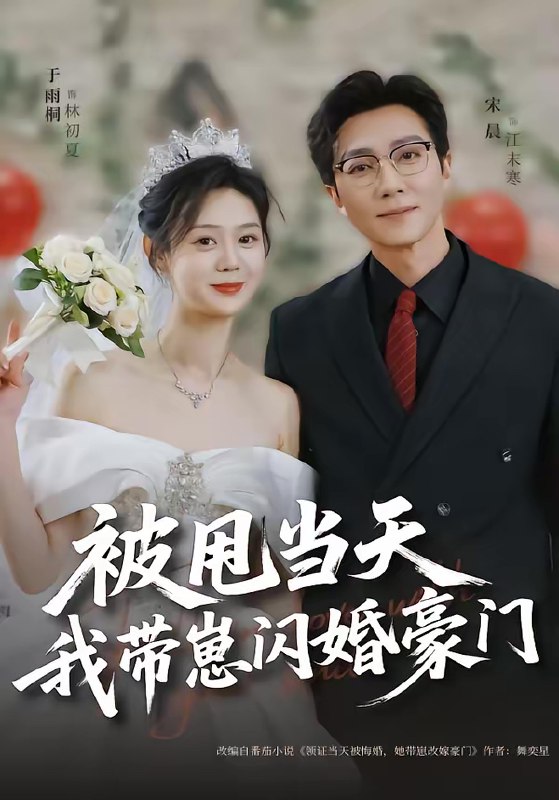 名称：被甩当天我带崽闪婚豪门 (70集) 宋晨&于雨桐 | 短剧