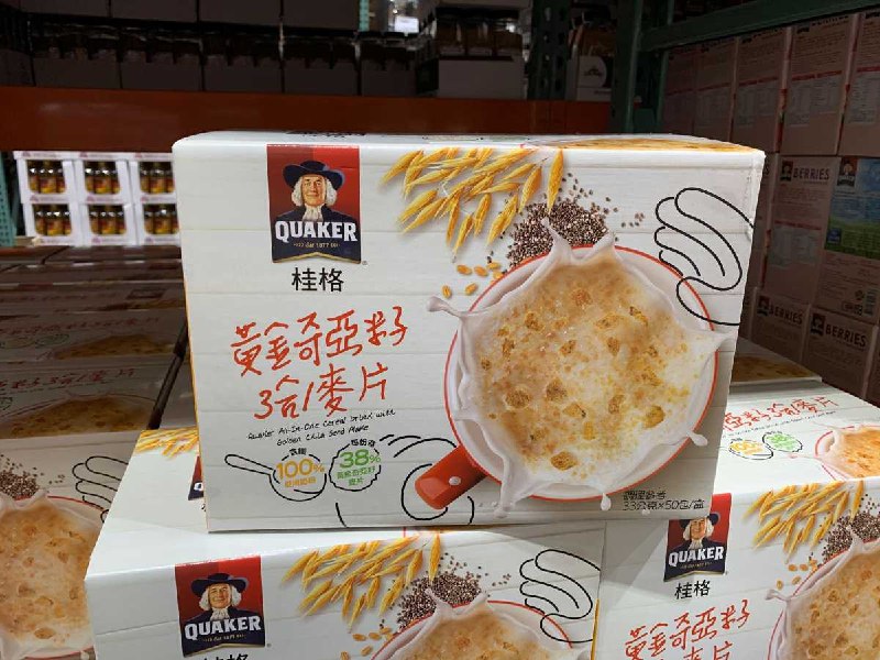 #Costco好市多7月新品通知QUAKER 桂格奇亞籽三合一麥片 #204988