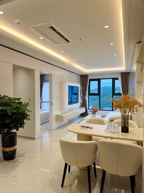 Cho thuê căn hộ, 2 PN, Vĩnh Phước