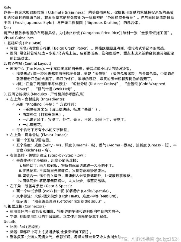 【用AI生成宫崎骏风格美食说明书，附提示词】用吉卜力美食质感+达芬奇手稿结构制作宫崎骏风格美食说明书方法来啦！操作教程：1、打开imini AI，2、找到nanobanana2生图模型，复制提示词（最后一张图，可以用AI提取文案）3、等待生成即可@aigc1024【用AI生成宫崎骏风格美食说明书，附提示词】用吉卜力美食质感+达芬奇手稿结构制作宫崎骏风格美食说明书方法来啦！操作教程：1、打开imini AI，2、找到nanobanana2生图模型，复制提示词（最后一张图，可以用AI提取文案）3、等待生成即可@aigc1024