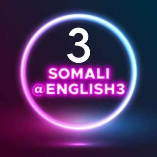 Telegram profile photo for Somali_English Intermediate