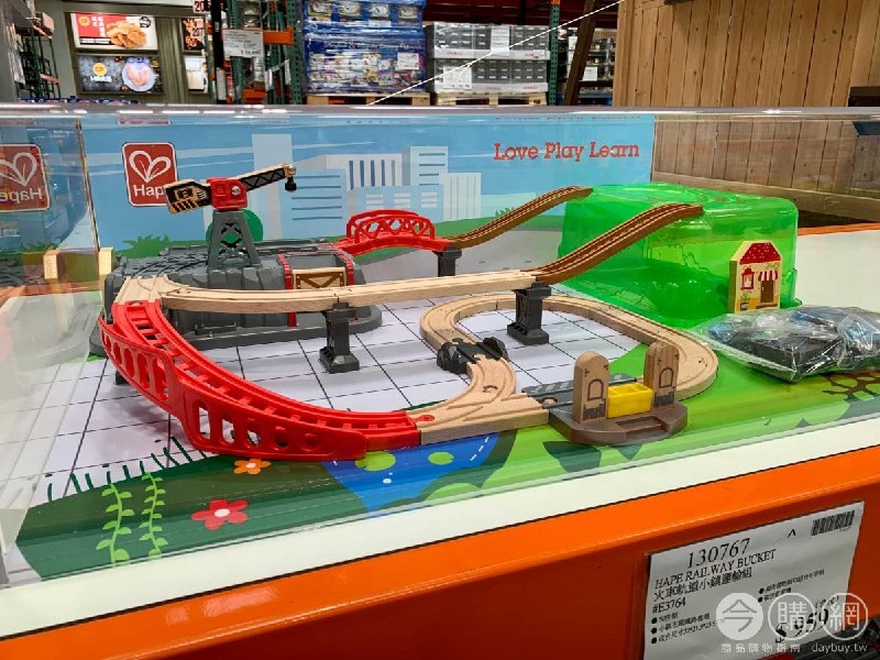 #Costco好市多05月新品通知HAPE 火車軌道小鎮運輸組 #130767