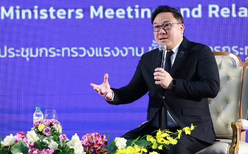 曼谷大事件：泰国将主办第29届东盟劳工部长会议推动技能标准国际化 泰国劳工部长公配图
