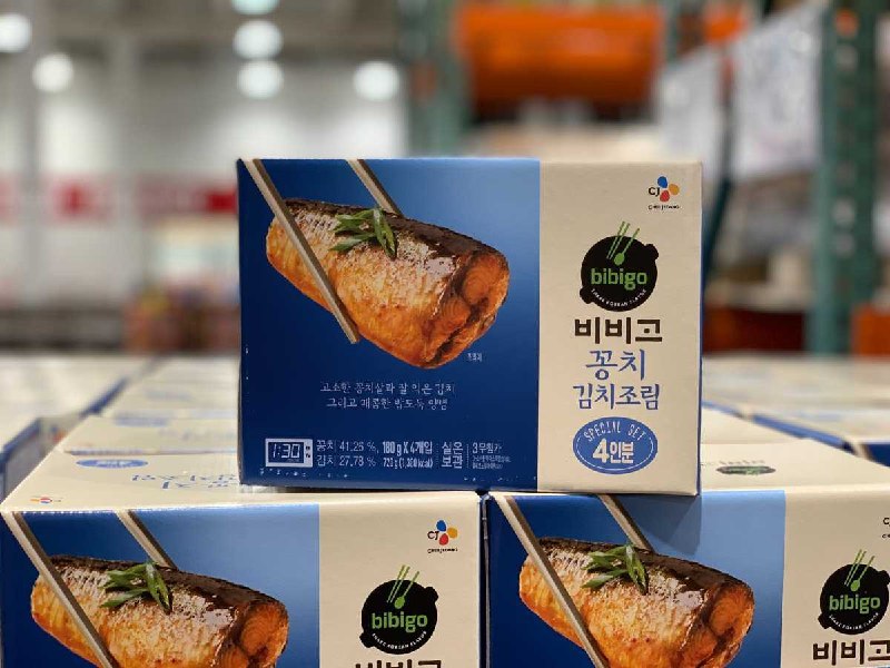 #Costco好市多3月新品通知CJ 韓式燉泡菜秋刀魚 #126340