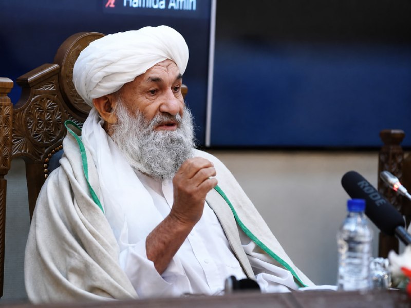 مطالعات افغانستان: 💢ملا محمد حسن آخند: افغانستان خواهان امنیت و رفاه است 🔸ملا محمد حسن آخند، رییس‌الوزرای امارت اسلامی افغانستان، در پیامی 