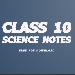 Class 10th science notes Telegram Group Link
