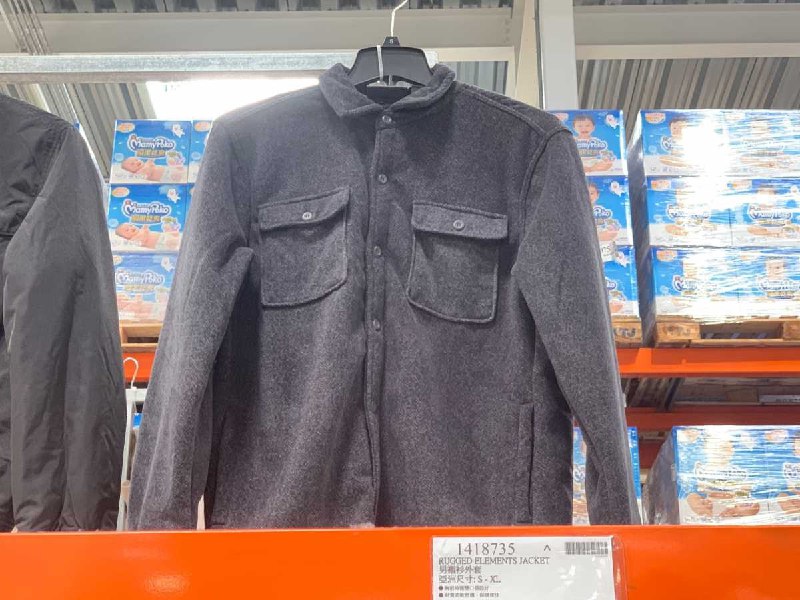 #Costco好市多10月新品通知RUGGED ELEMENTS 男襯衫外套 #1418735